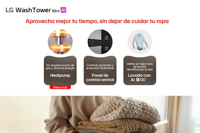 Aprovecha mejor tu tiempo, sin dejar de cuidar tu ropa